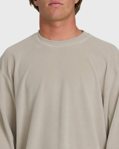 Billabong Men's Torched Crewneck Sweatshirt - Dove