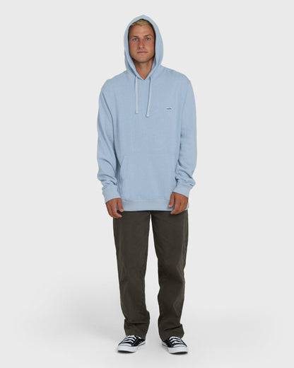 Billabong Men's All Day Pullover Hoodie - Blue Fog