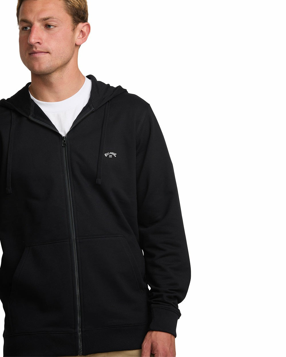 Billabong Men's All Day Zip Front Hoodie - Black