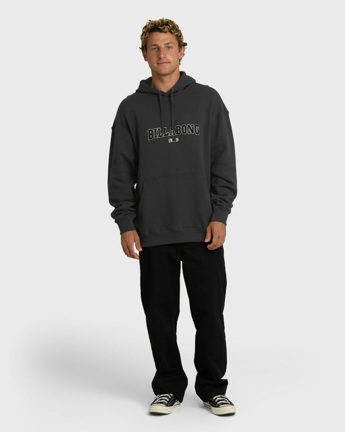 Billabong Men's A.I. Forever Applique Hoodie - Black