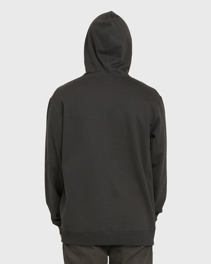 Billabong Men's Short Sands Pullover Hoodie - Raven