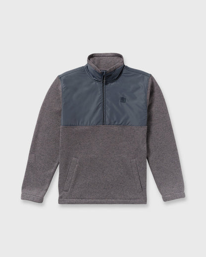 Billabong Men's Boundary Blocked Mockneck Sweatshirt - Dusty Purple