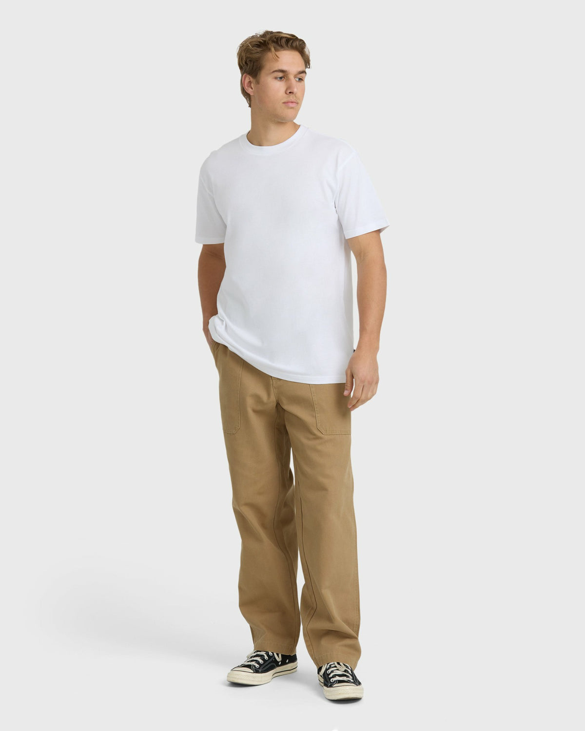 Billabong Men's Stamped Garage Patch Pants - Gravel