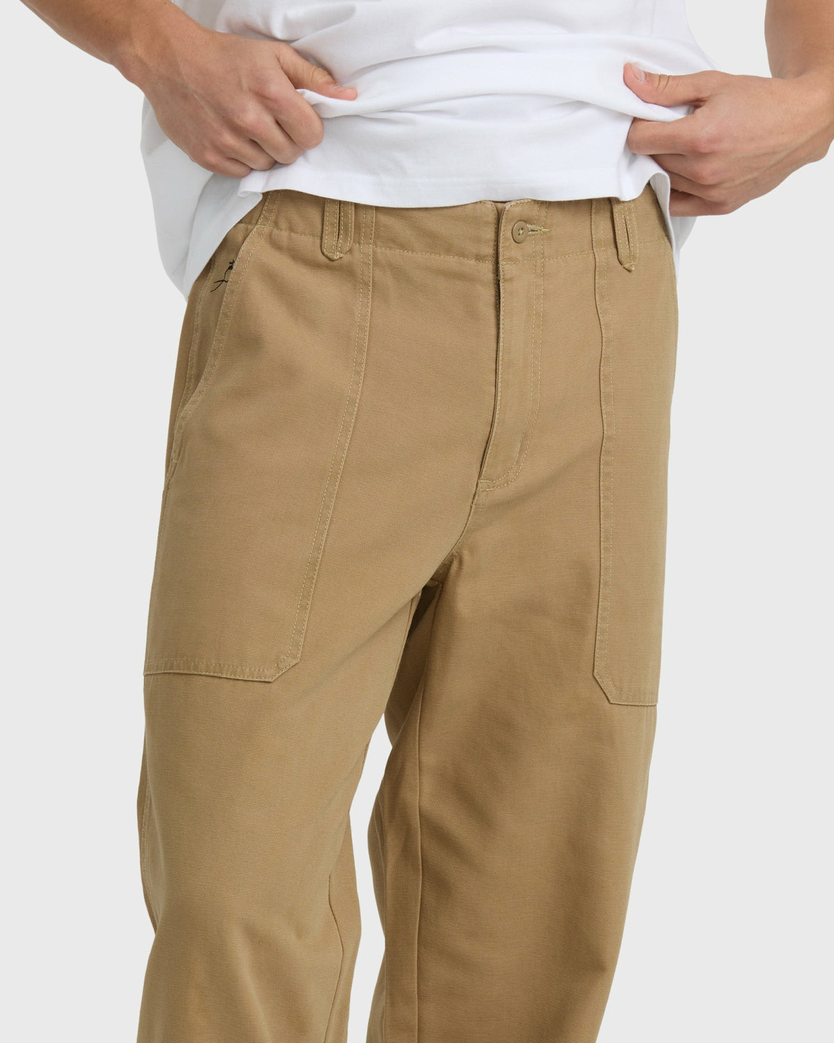 Billabong Men's Stamped Garage Patch Pants - Gravel