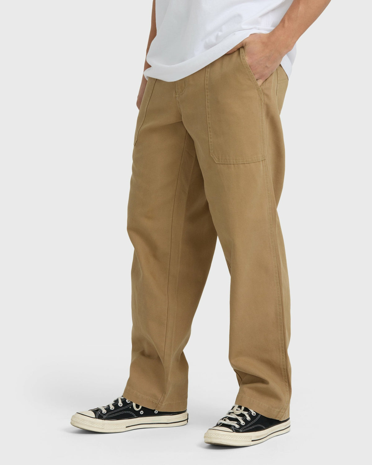 Billabong Men's Stamped Garage Patch Pants - Gravel