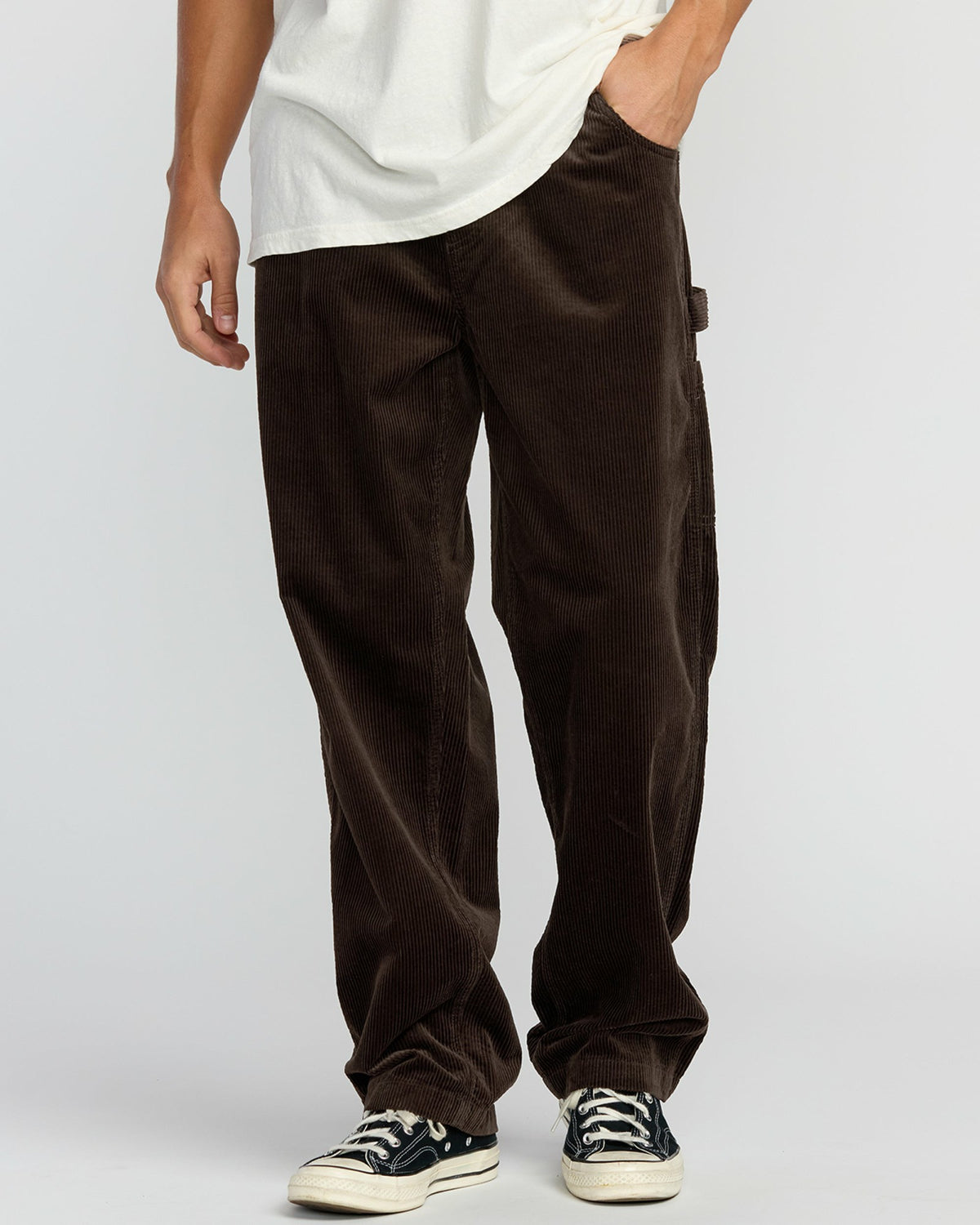 Billabong Men's Larry Cord Garage Pants - Chocolate