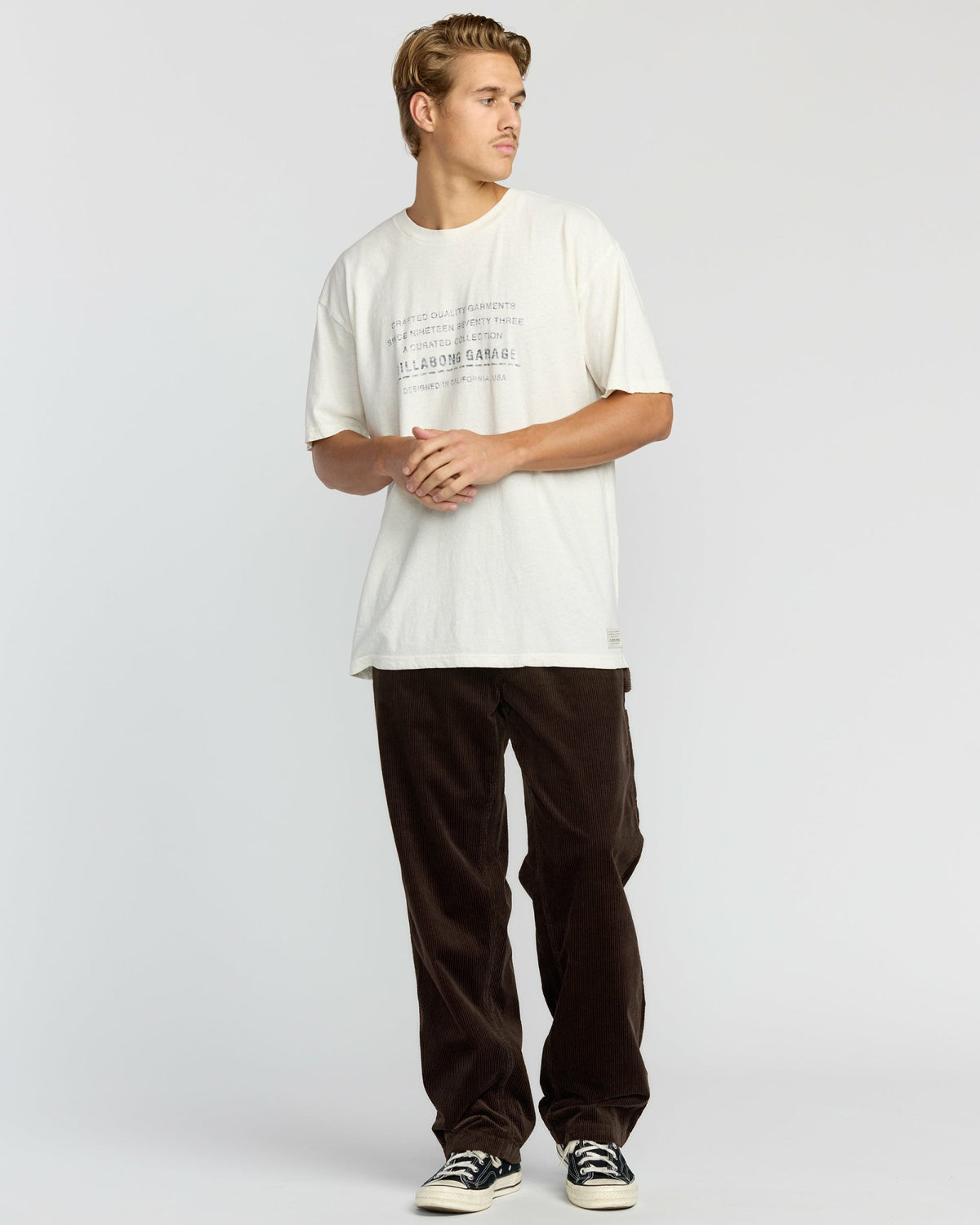 Billabong Men's Larry Cord Garage Pants - Chocolate