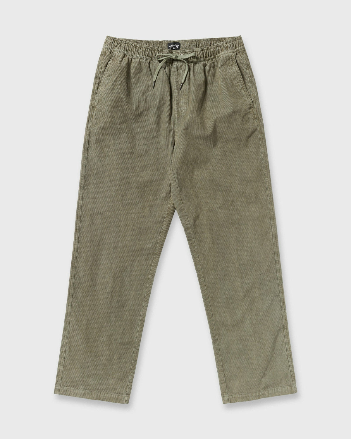 Billabong Men's Larry Elastic Waist Corduroy Pants - Green Ash