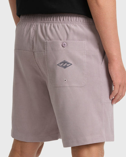 Billabong Men's De La Cruz Cord 18\" Hybrid Shorts - Quail