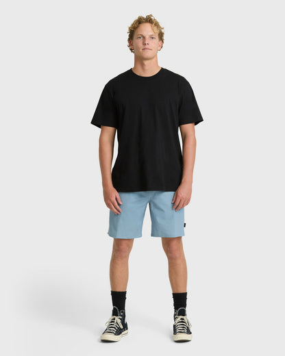 Billabong Men's Crossfire Submersible 18\" Hybrid Shorts - Blue Fog
