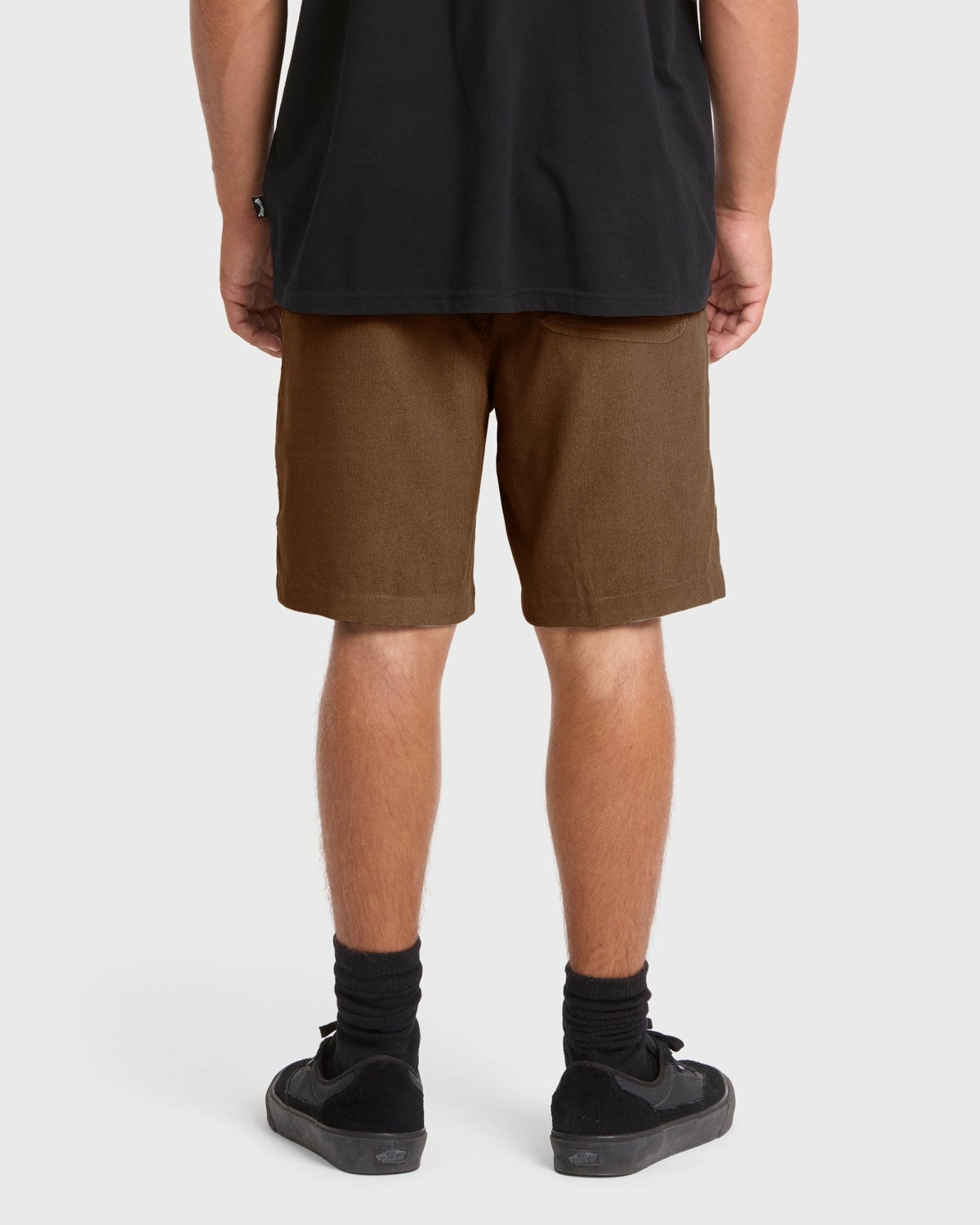Billabong Men's De La Cruz Cord 18\" Amphibian Hybrid Shorts - Sepia