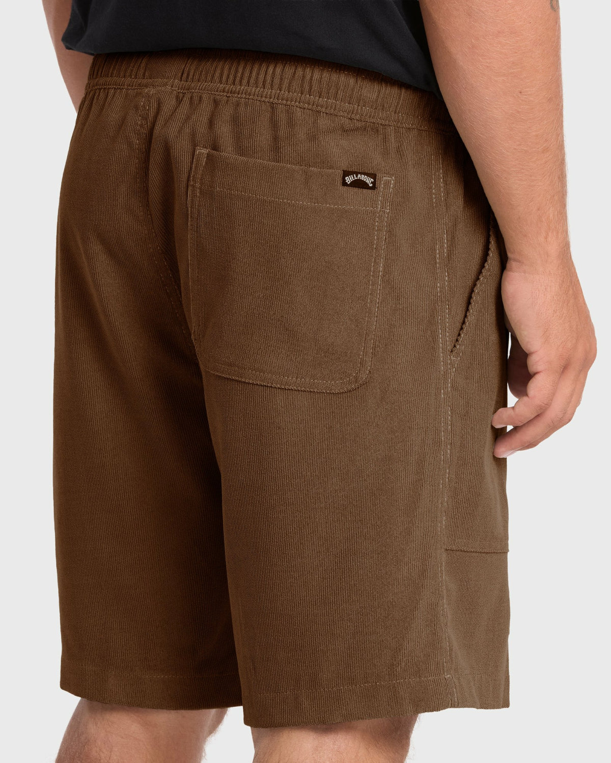 Billabong Men's De La Cruz Cord 18\" Amphibian Hybrid Shorts - Sepia