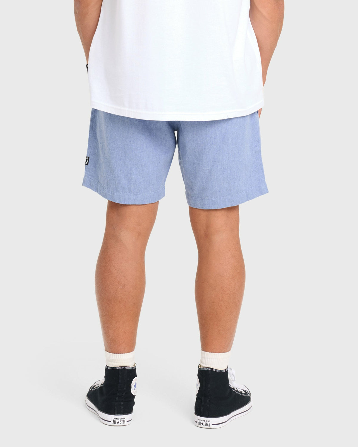 Billabong Men's San O Layback Linen Shorts - Blue Heather