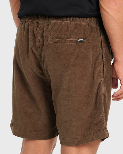 Billabong Men's Larry Layback Corduroy Shorts - Carafe