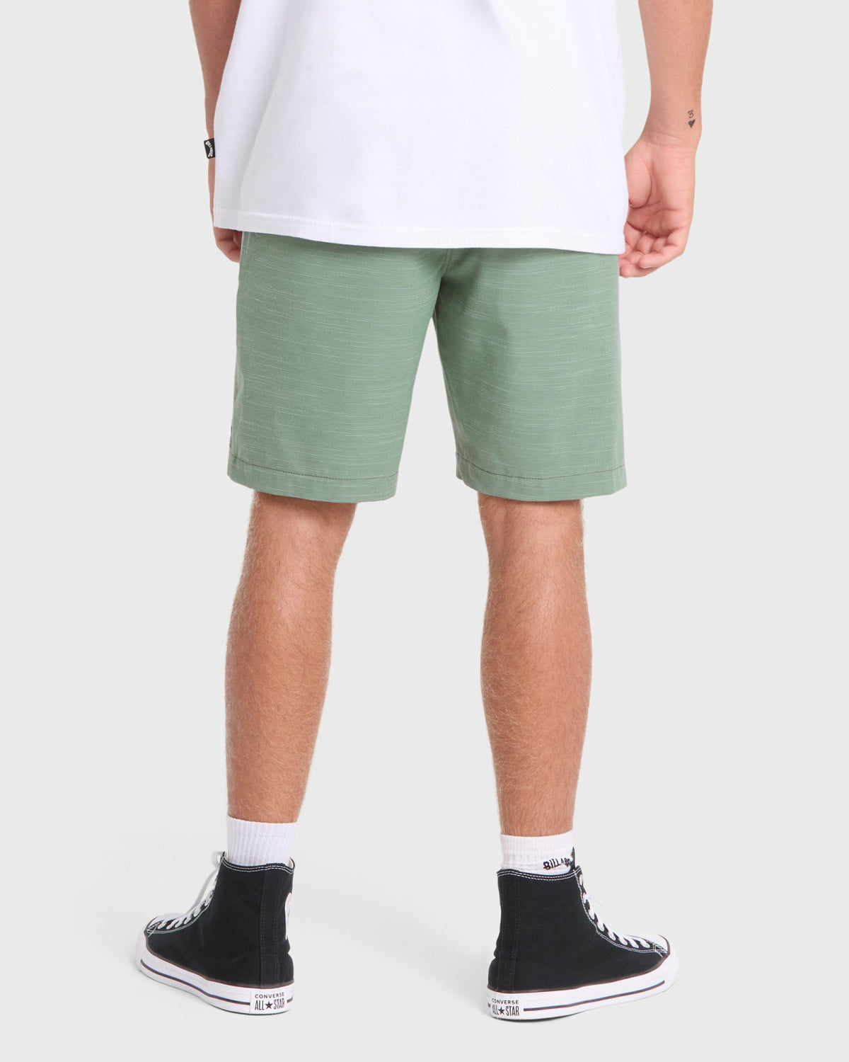 Billabong Men's Crossfire Submersible 19\" Amphibian Hybrid Shorts - Laurel Wreath