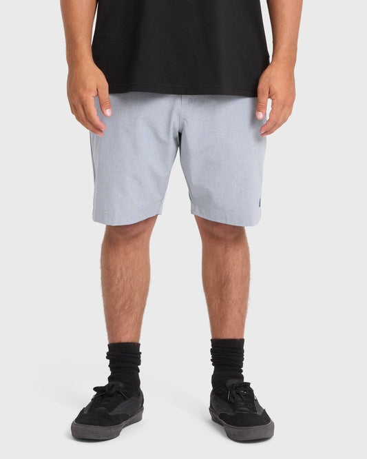 Billabong Men's Crossfire Submersible 19\" Amphibian Hybrid Shorts - Dark Denim