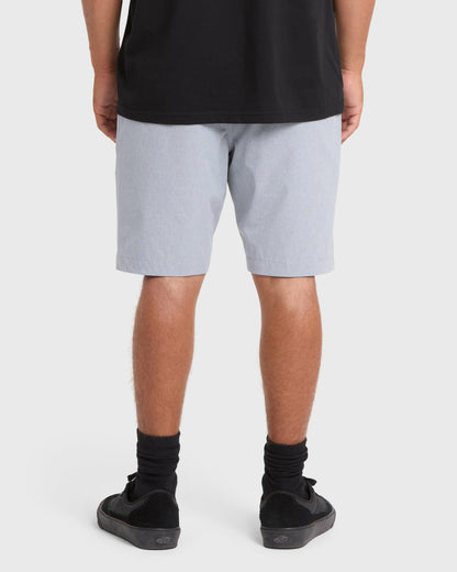Billabong Men's Crossfire Submersible 19\" Amphibian Hybrid Shorts - Dark Denim