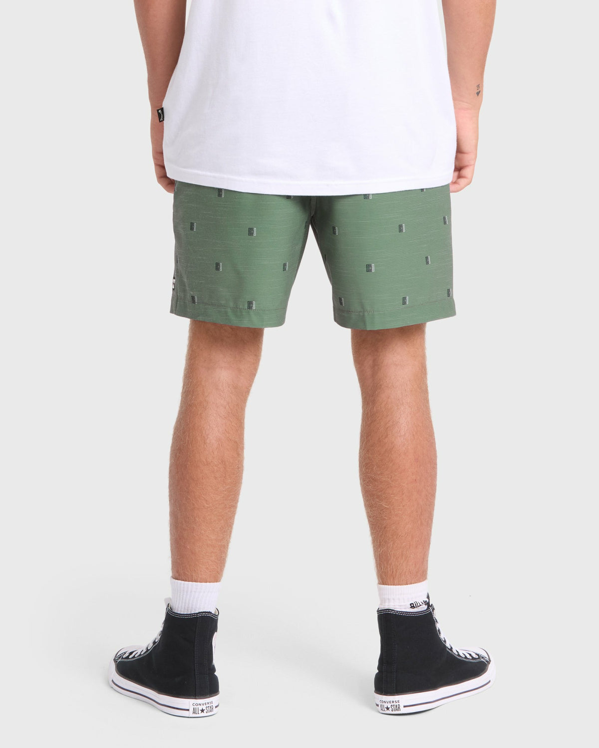 Billabong Men's Crossfire Submersible 17\" Amphibian Hybrid Shorts - Laurel Wreath