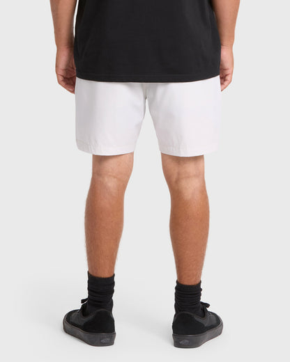 Billabong Men's Crossfire Submersible 17\" Amphibian Hybrid Shorts - Fog Gray