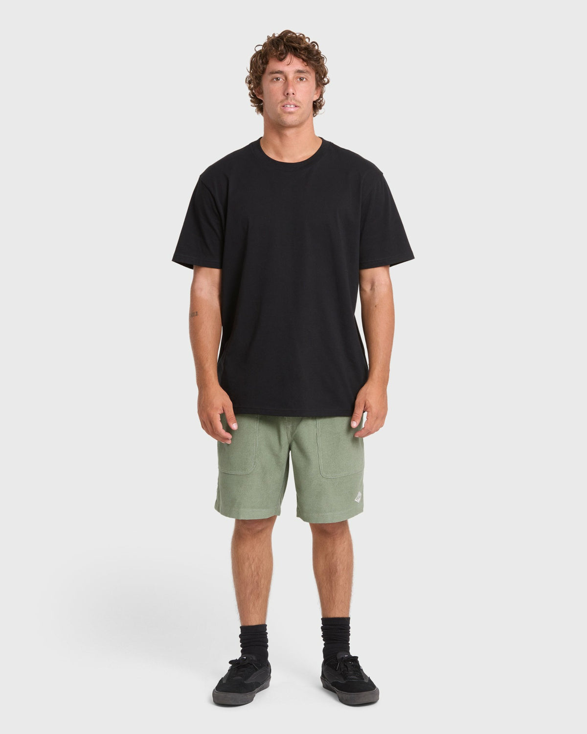 Billabong Men's De La Cruz Cord 18\" Amphibian Hybrid Shorts - Sea Spray