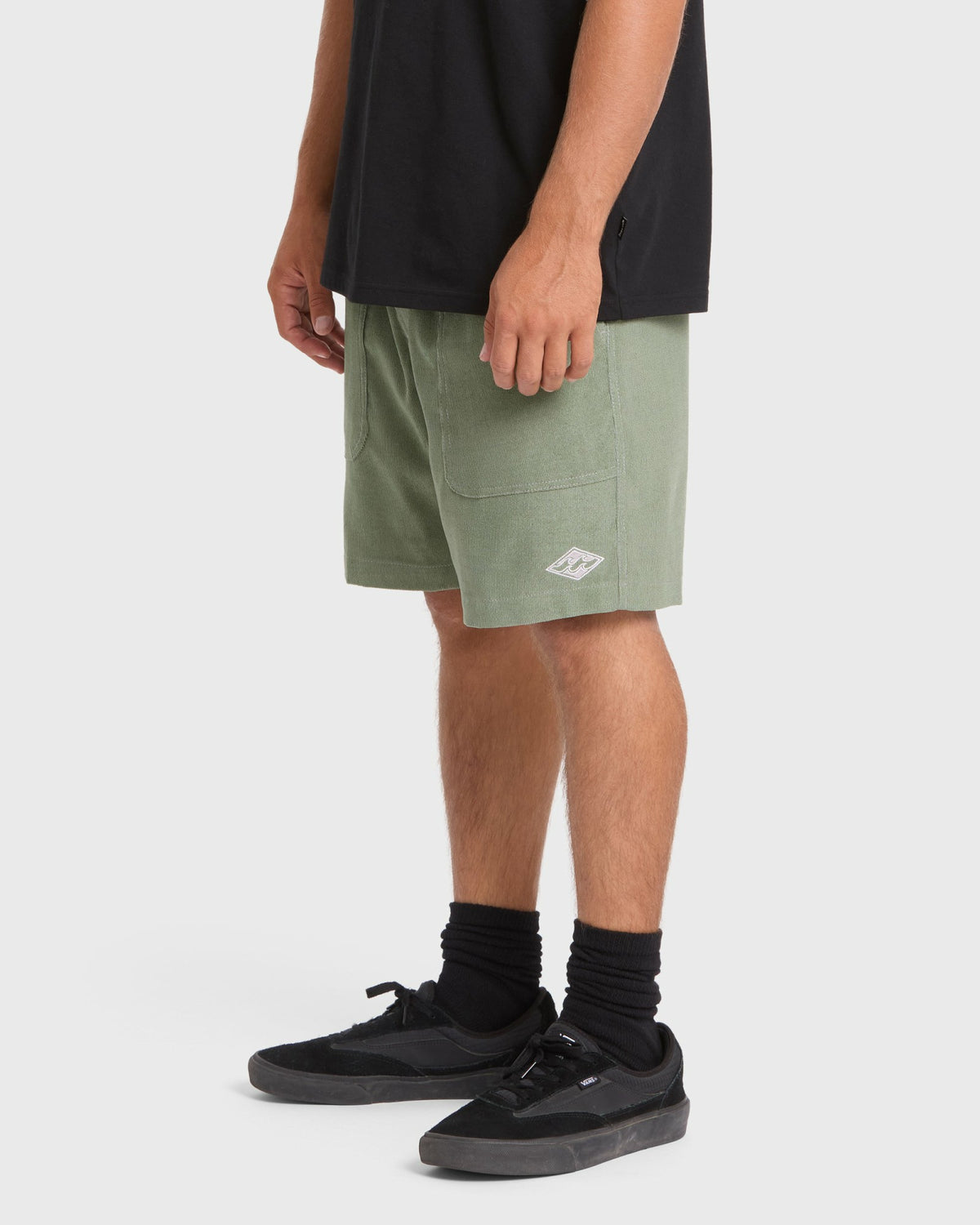 Billabong Men's De La Cruz Cord 18\" Amphibian Hybrid Shorts - Sea Spray