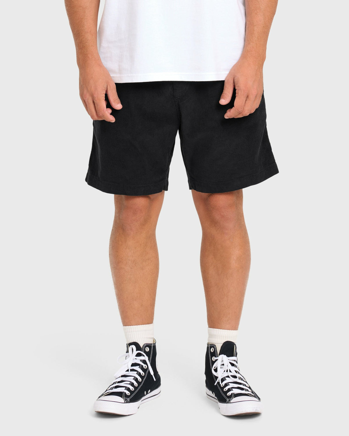 Billabong Men's Larry Layback Corduroy Shorts - Black
