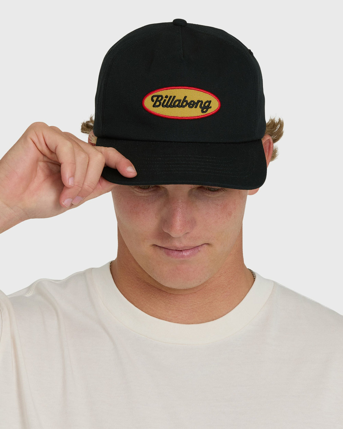 Billabong Men's Caution Snapback Hat - Black