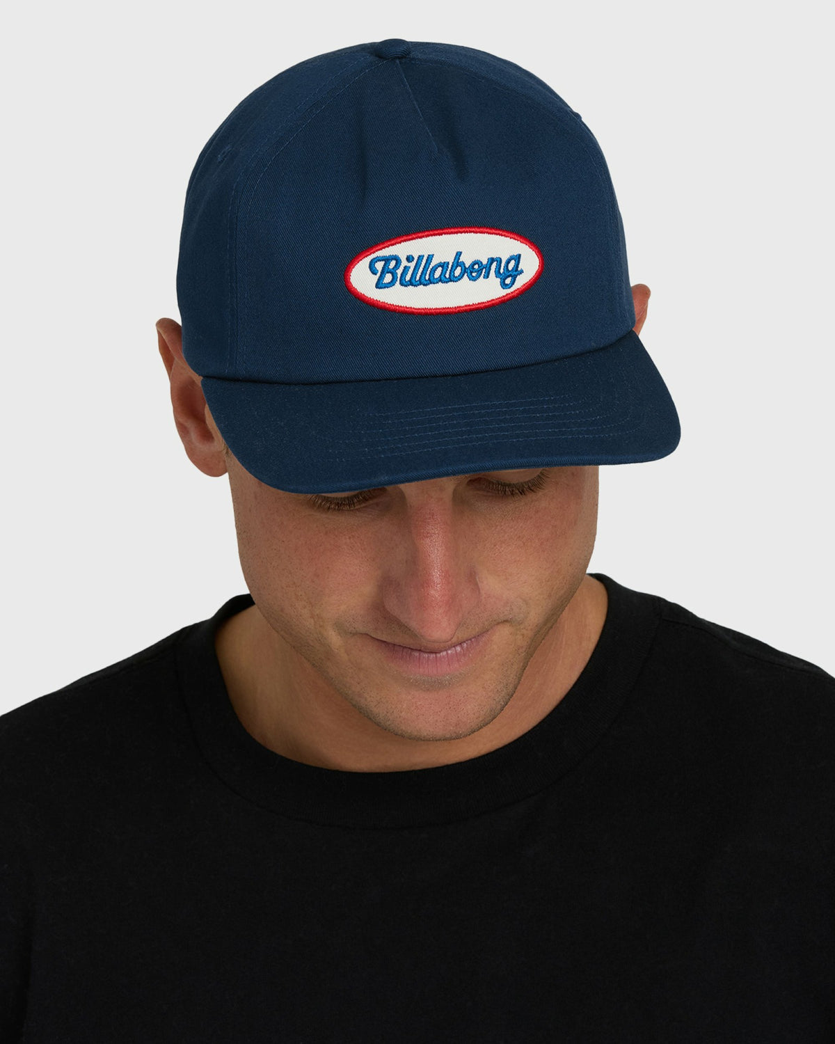 Billabong Men's Caution Snapback Hat - Dark Denim