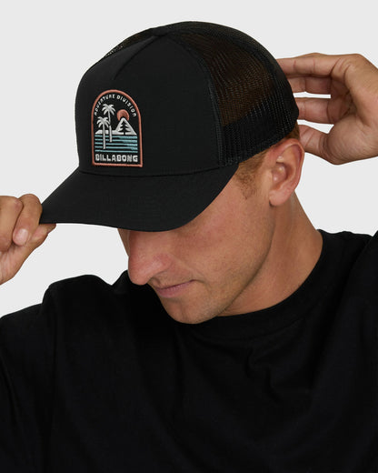 Billabong Men's A\/Div BP Trucker Hat - Black