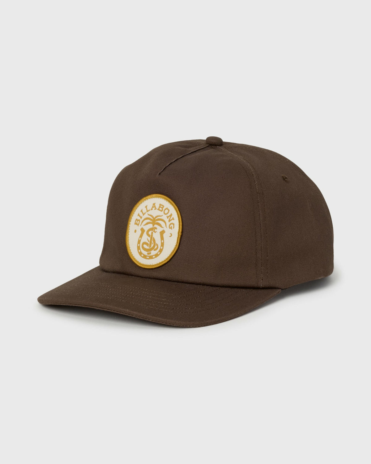 Billabong Men's Breakdown Snapback Hat - Chocolate Brown