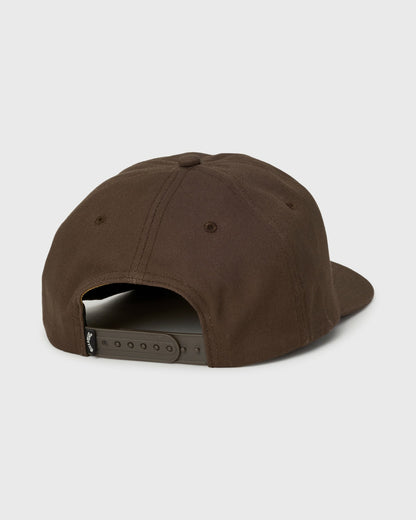 Billabong Men's Breakdown Snapback Hat - Chocolate Brown