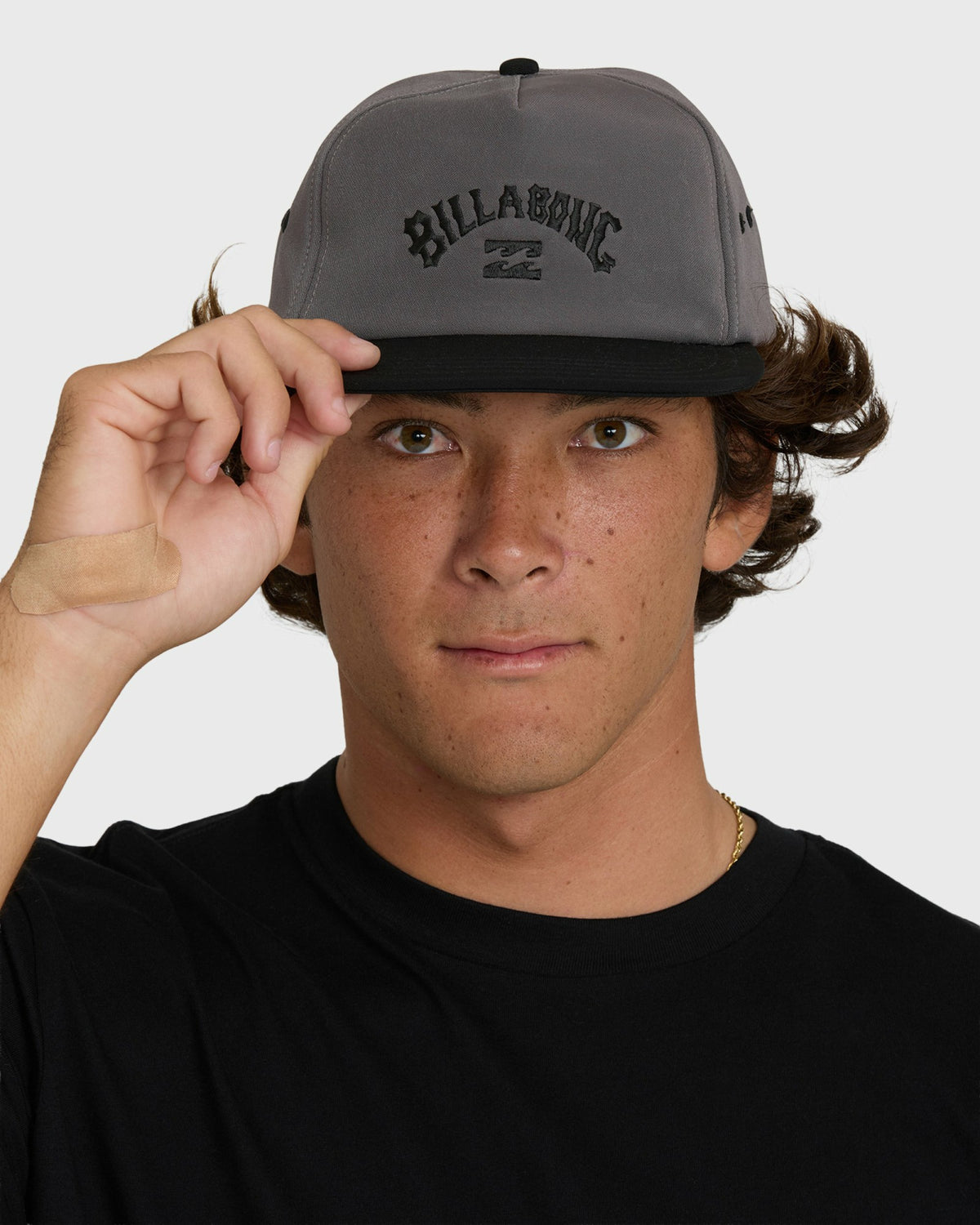 Billabong Men's Team Snapback Hat - Pewter