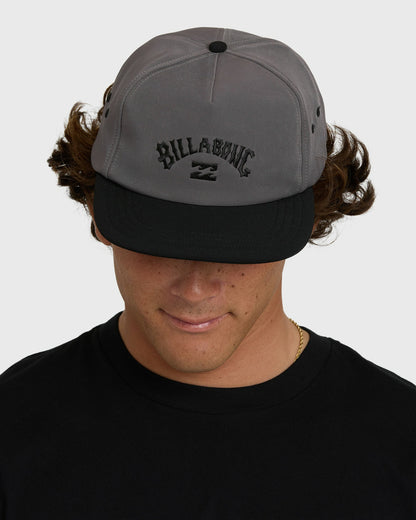 Billabong Men's Team Snapback Hat - Pewter