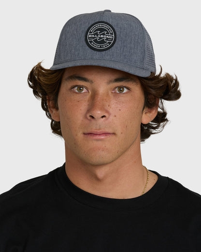 Billabong Men's Crossfire Snapback Hat - Dark Denim