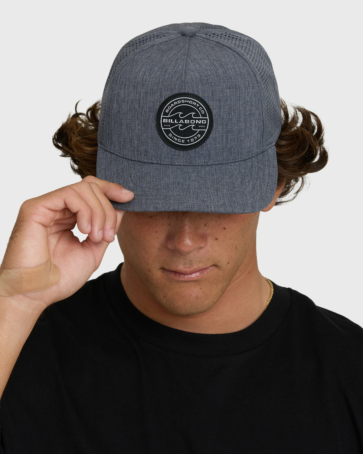 Billabong Men's Crossfire Snapback Hat - Dark Denim