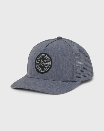 Billabong Men's Crossfire Snapback Hat - Dark Denim