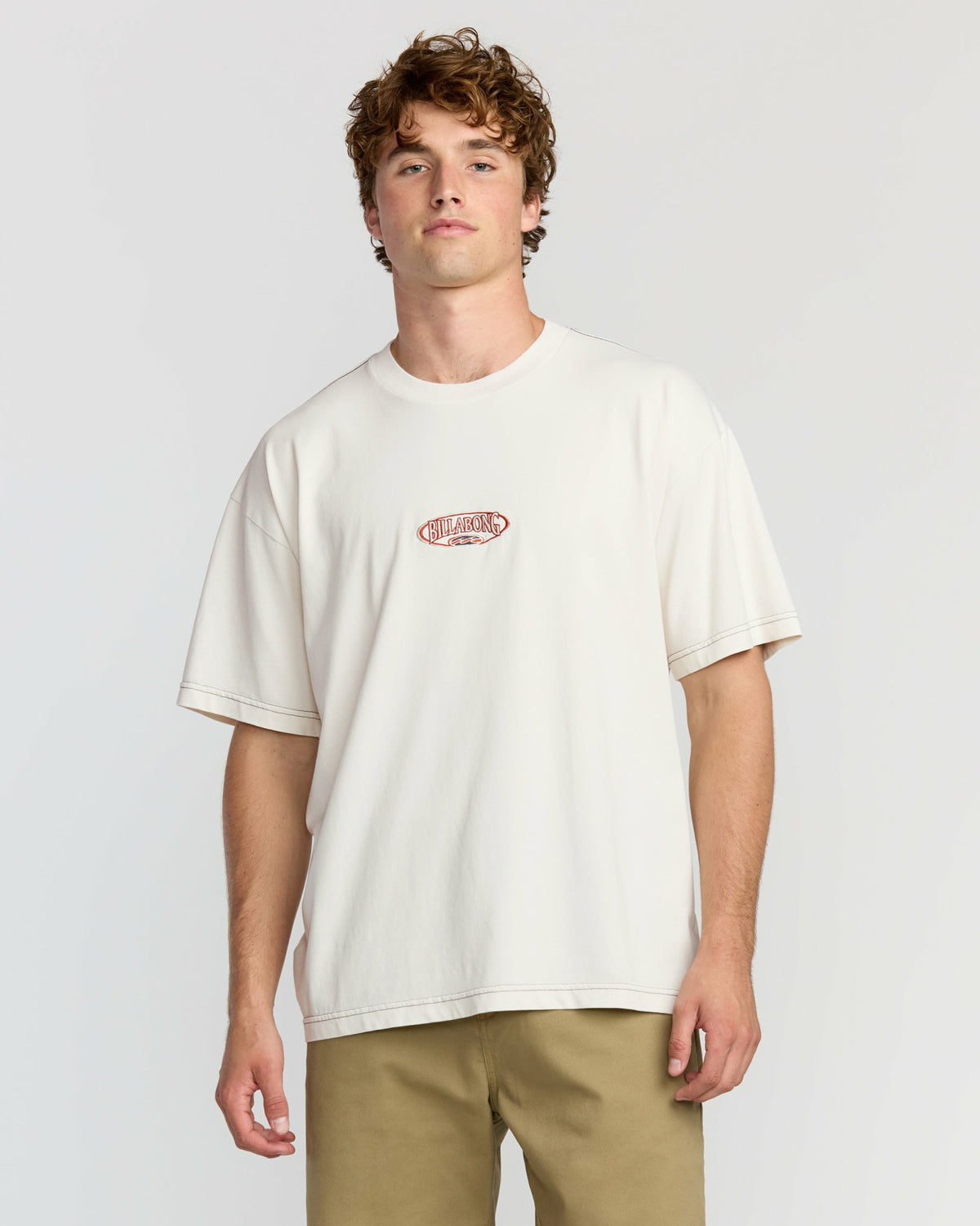 Billabong Men's Bad Dog OG Short Sleeve T-Shirt - Cement