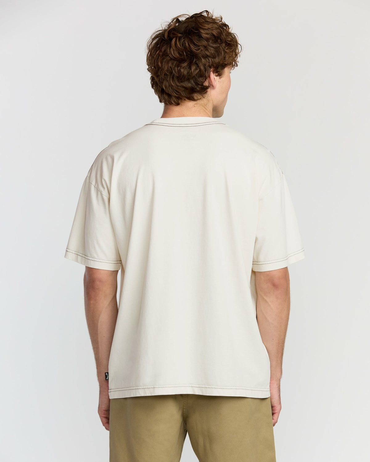 Billabong Men's Bad Dog OG Short Sleeve T-Shirt - Cement