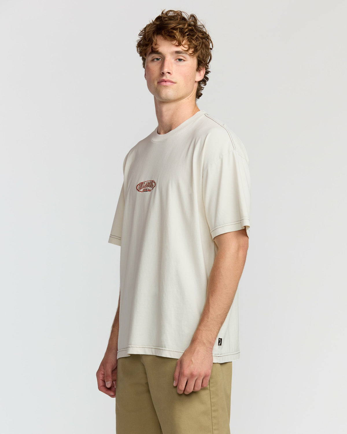 Billabong Men's Bad Dog OG Short Sleeve T-Shirt - Cement