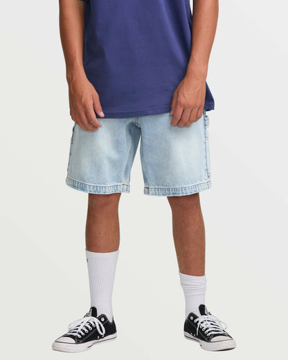 Billabong Men's Bad Dog 21\" Shorts - Bleached Aqua