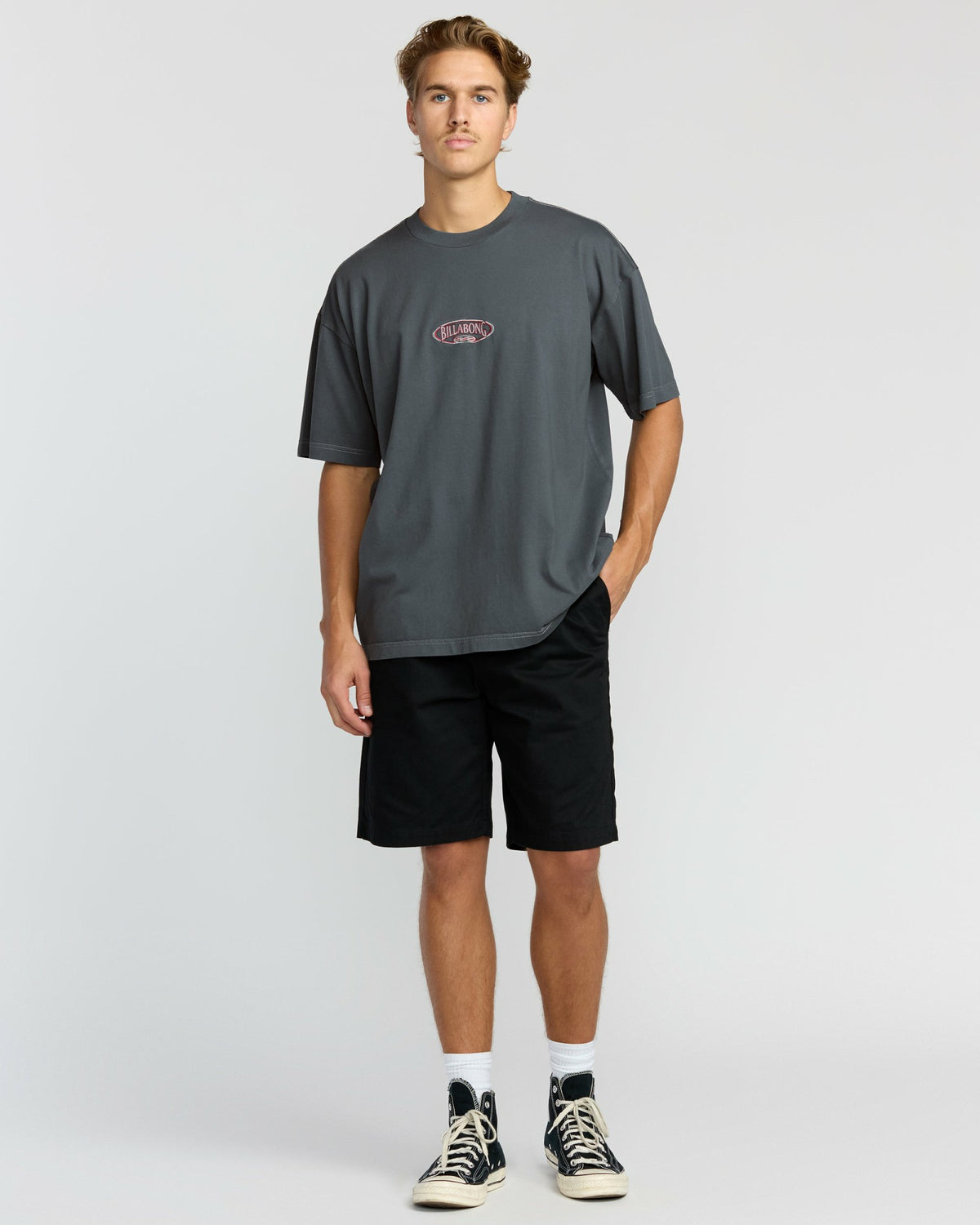 Billabong Men's Bad Dog OG Short Sleeve T-Shirt - Midnight Blue