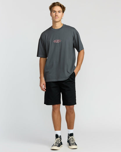 Billabong Men's Bad Dog OG Short Sleeve T-Shirt - Midnight Blue