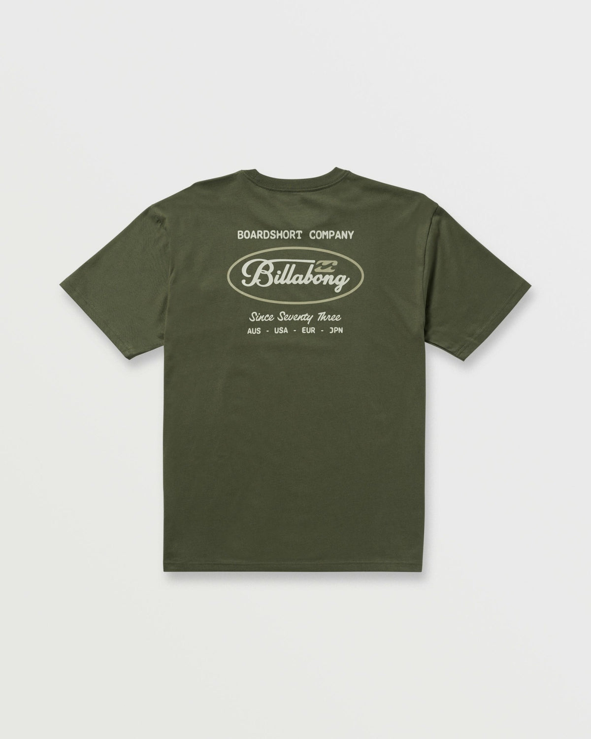 Billabong Men's Bad Dog Pocket Regular Tee - Olive