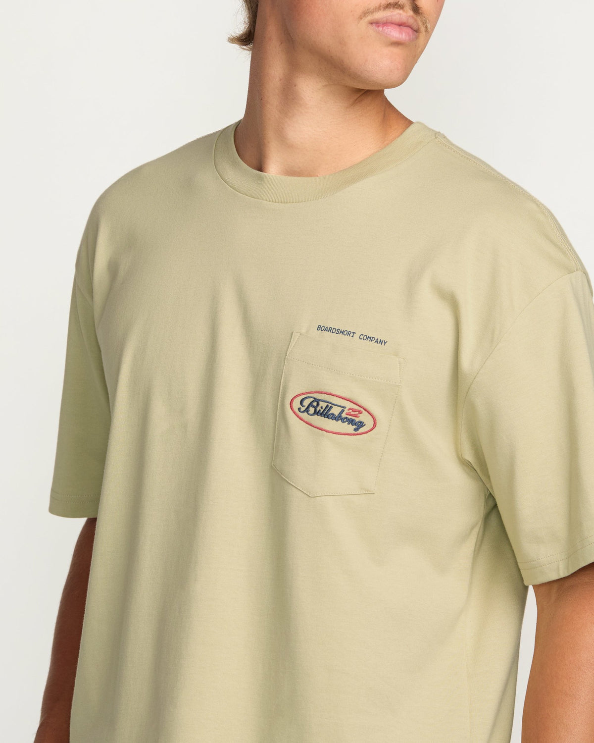 Billabong Men's Bad Dog Pocket Regular Tee - Desert