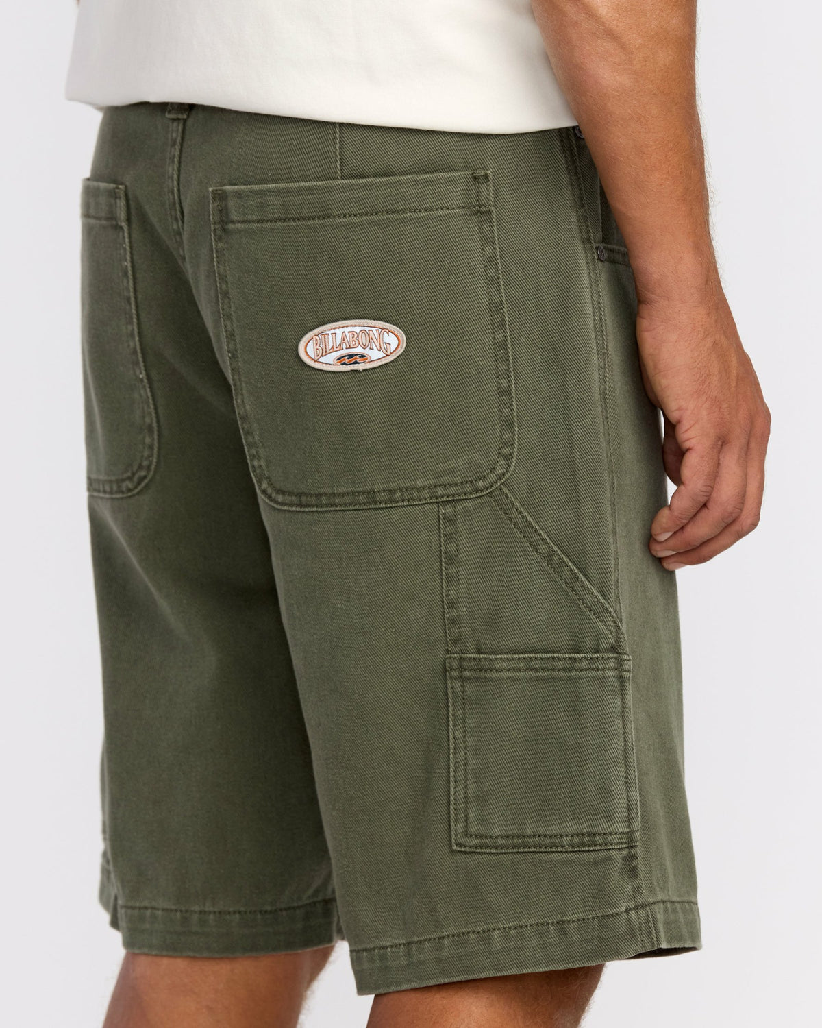 Billabong Men's Bad Dog 21\" Workwear Shorts - Dark Military