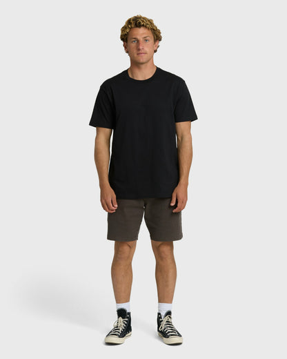 Billabong Men's 73 Wave Washed Chino Shorts - Raven