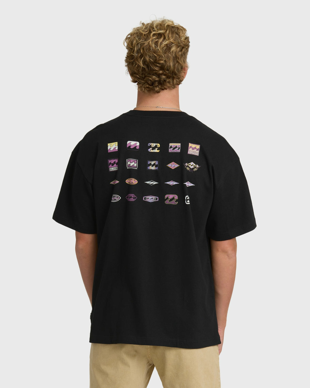 Billabong Men's Timeline Og Short Sleeve T-Shirt - Black