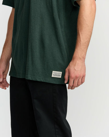 Billabong Men's Austin Garage Regular Pocket Short Sleeve T-Shirt - Teal