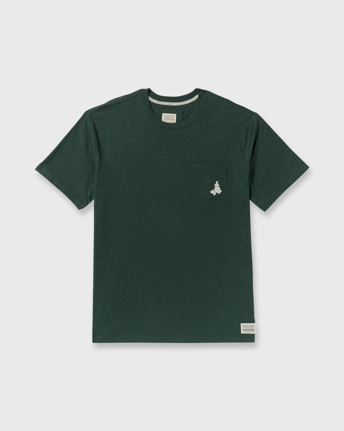 Billabong Men's Austin Garage Regular Pocket Short Sleeve T-Shirt - Teal