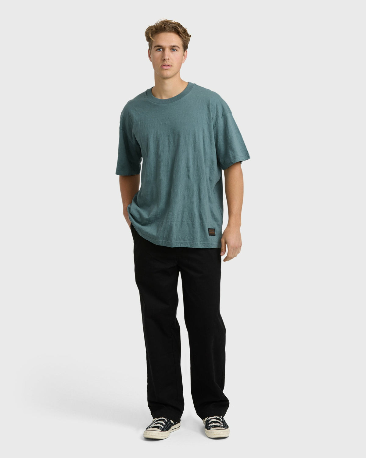 Billabong Men's Needle Garage Short Sleeve T-Shirt - Ash